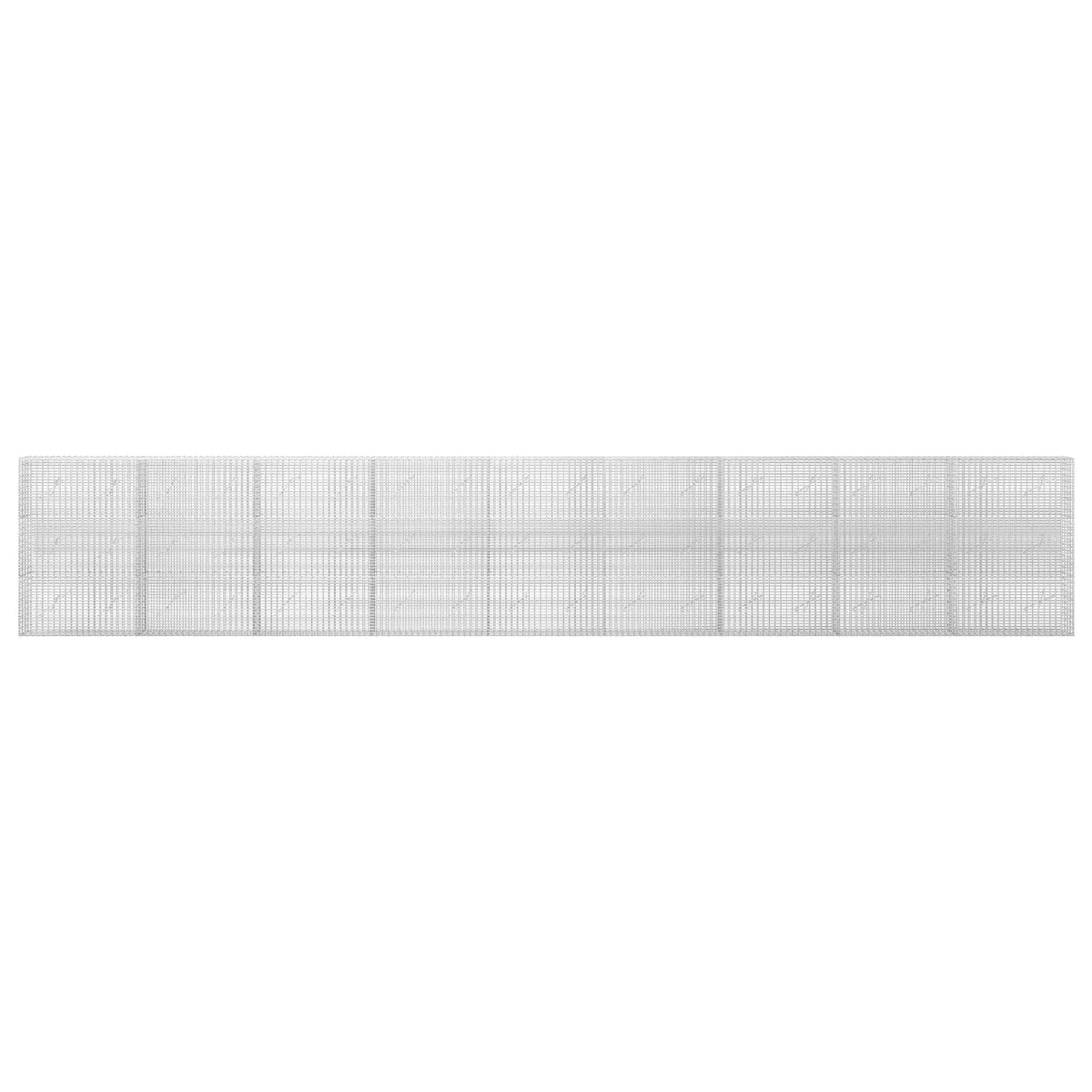 Gabion with 3.5 mm Wire and 5x2.5 cm Mesh 900x10x150 cm