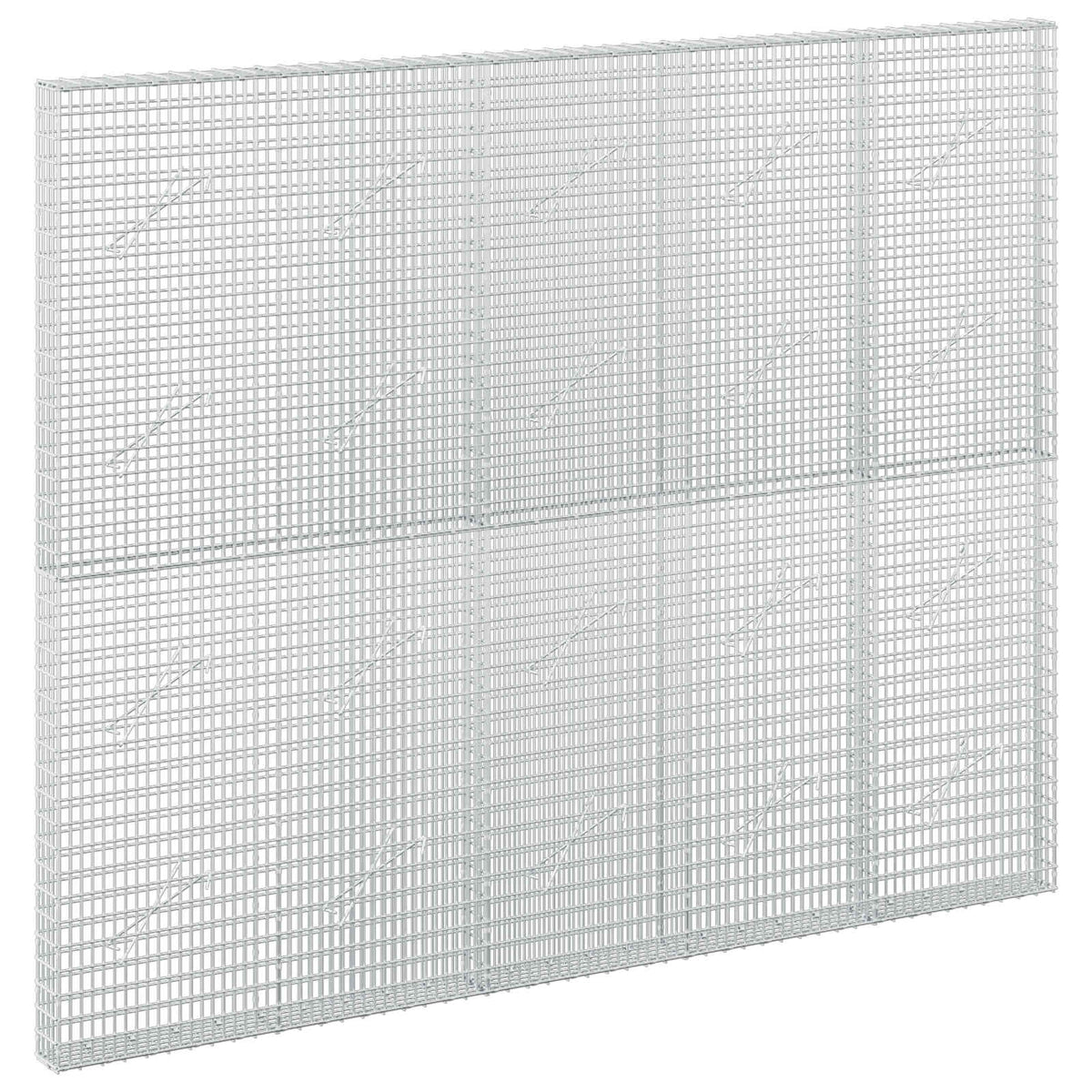 Gabion with 3.5 mm Wire and 5x2.5 cm Mesh 250x10x200 cm