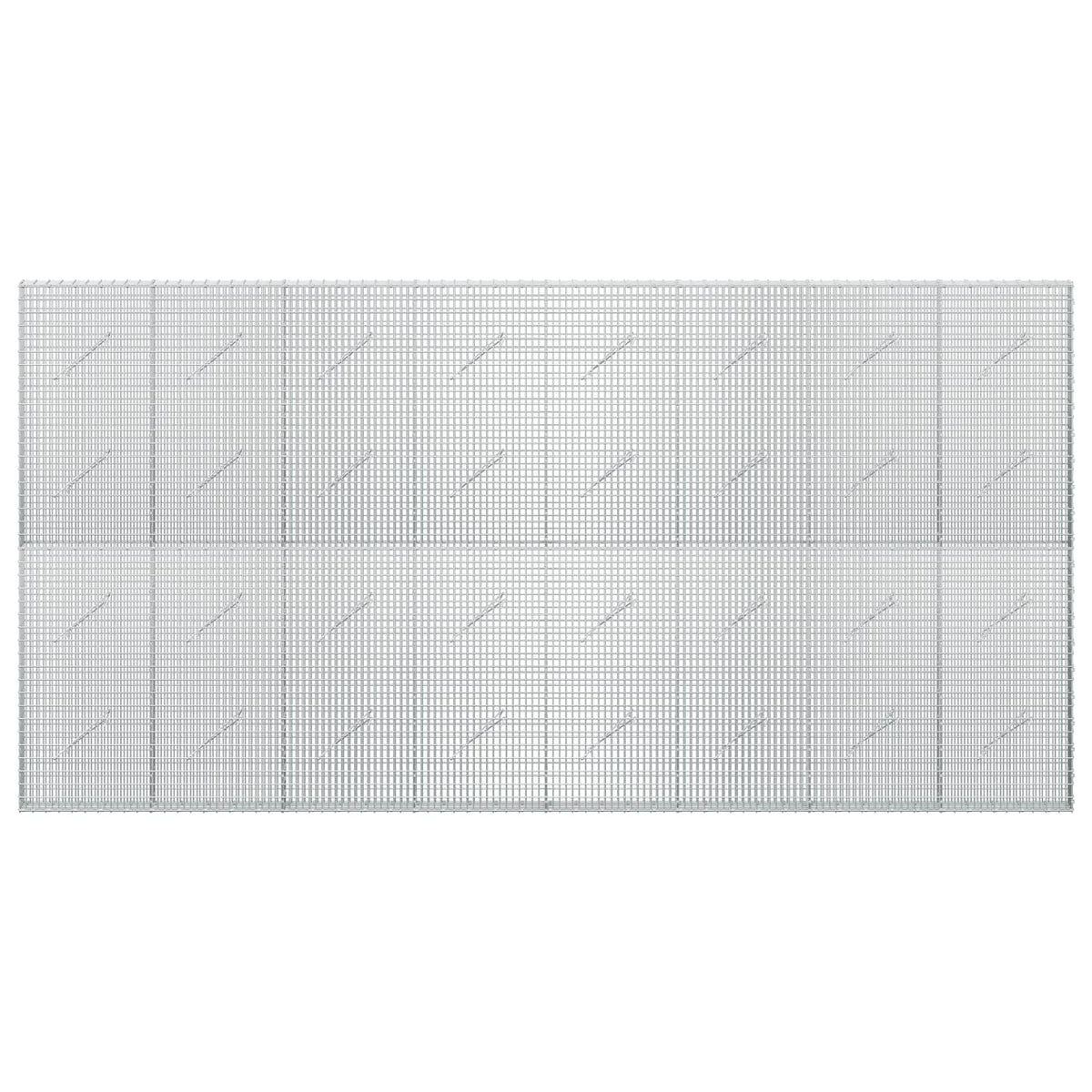 Gabion with 3.5 mm Wire and 5x2.5 cm Mesh 400x10x200 cm