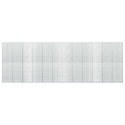 Gabion with 3.5 mm Wire and 5x2.5 cm Mesh 600x10x200 cm