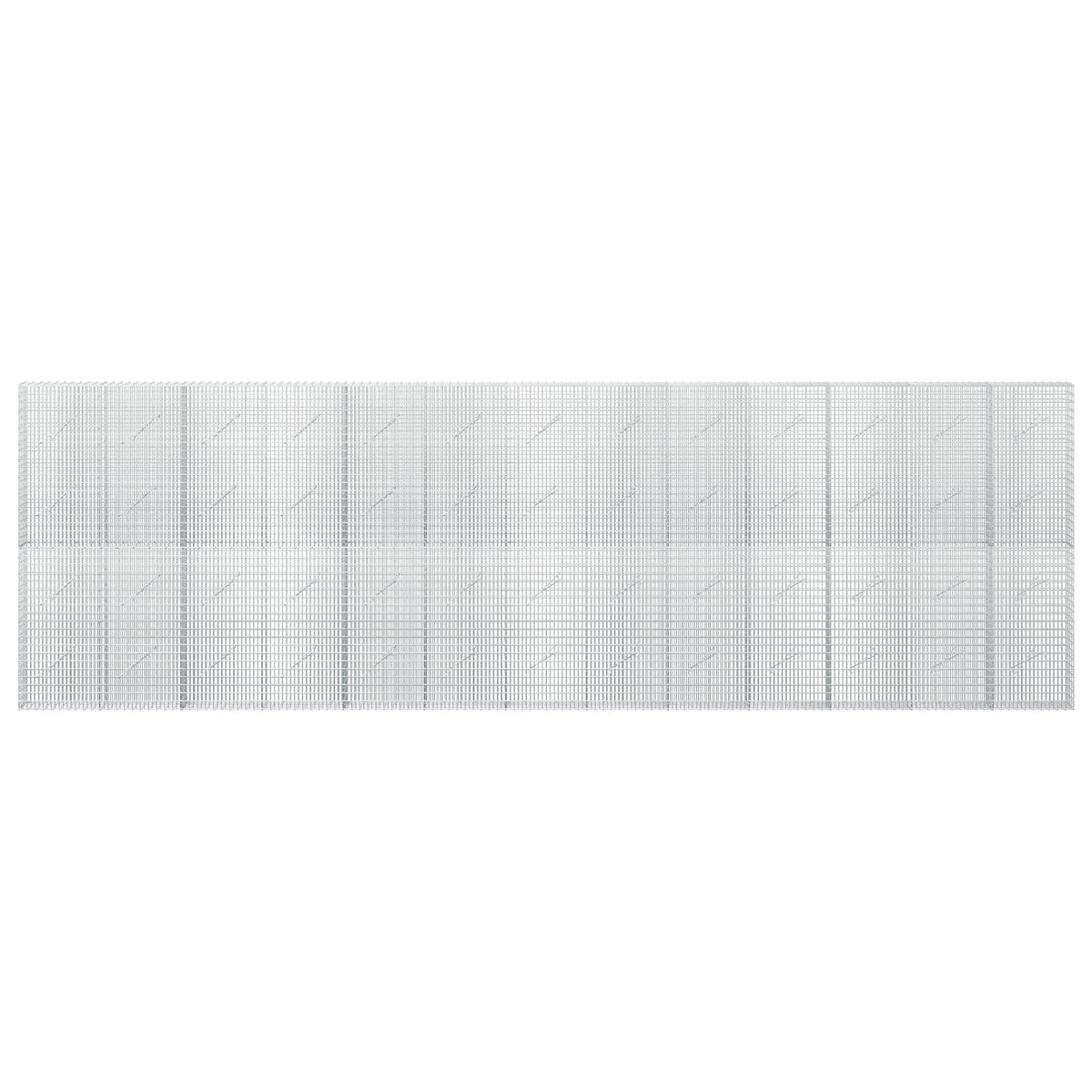 Gabion with 3.5 mm Wire and 5x2.5 cm Mesh 650x10x200 cm