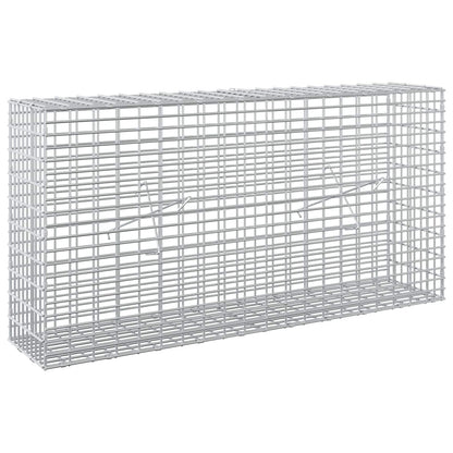 Gabion with 3.5 mm Wire and 5x2.5 cm Mesh 100x20x50 cm