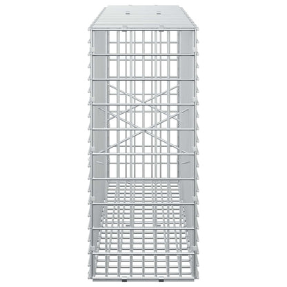 Gabion with 3.5 mm Wire and 5x2.5 cm Mesh 100x20x50 cm