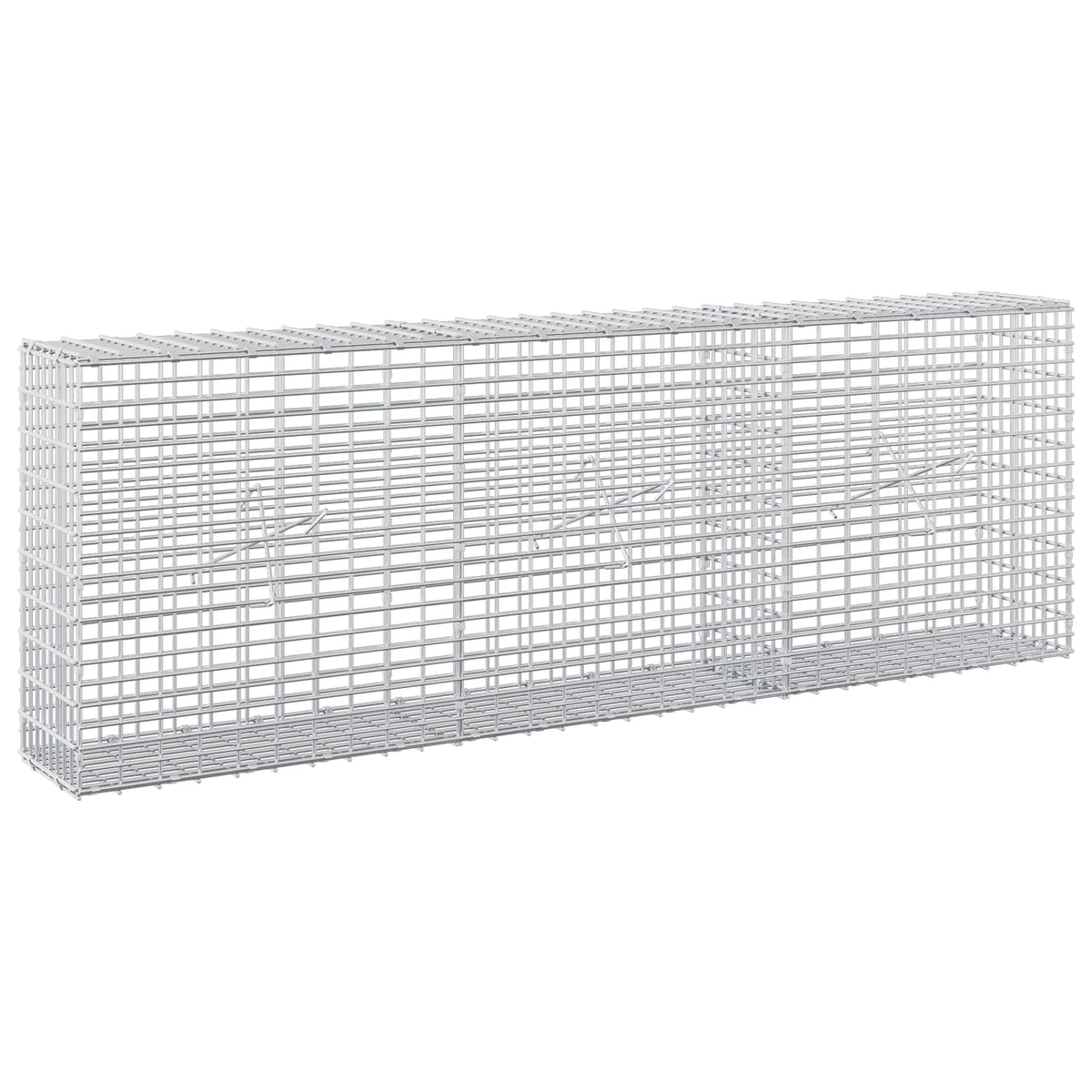 Gabion with 3.5 mm Wire and 5x2.5 cm Mesh 150x20x50 cm