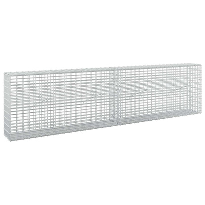 Gabion with 3.5 mm Wire and 5x2.5 cm Mesh 200x20x50 cm