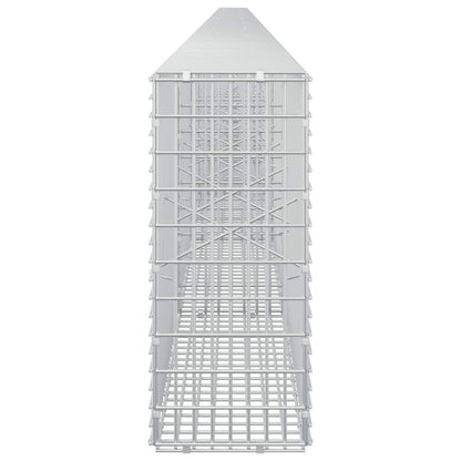 Gabion with 3.5 mm Wire and 5x2.5 cm Mesh 1050x20x50 cm