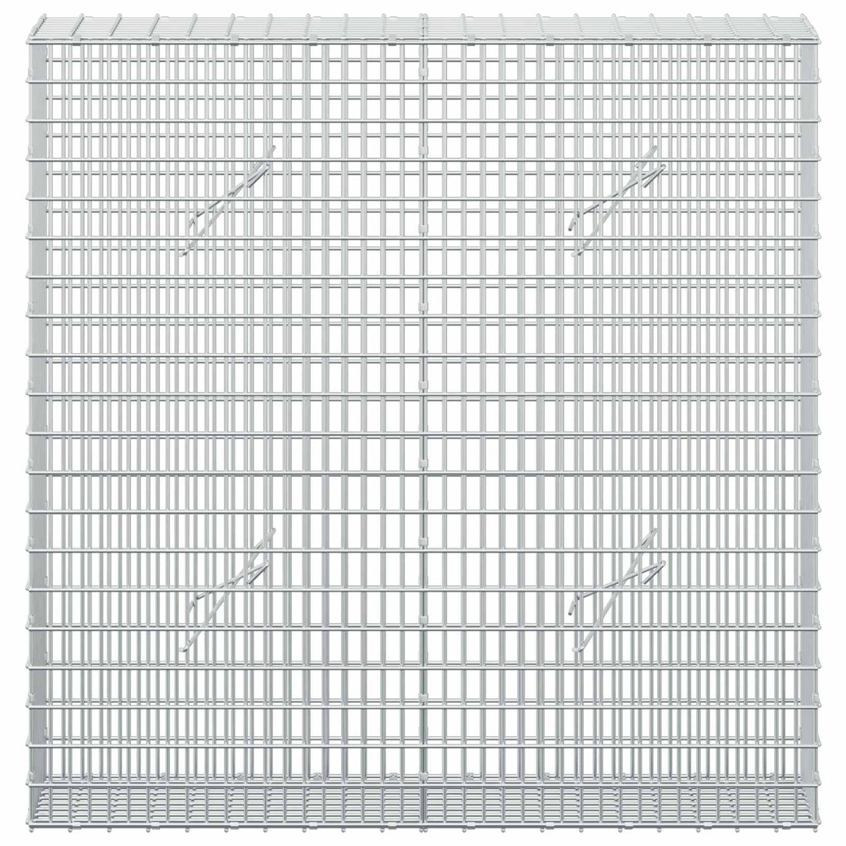 Gabion with 3.5 mm Wire and 5x2.5 cm Mesh 100x20x100 cm