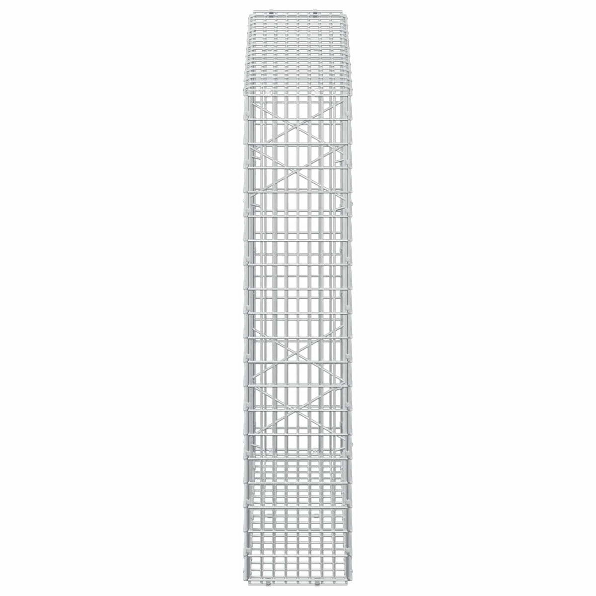 Gabion with 3.5 mm Wire and 5x2.5 cm Mesh 100x20x100 cm