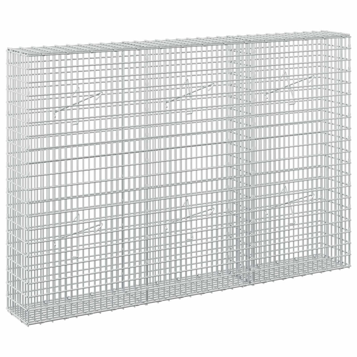 Gabion with 3.5 mm Wire and 5x2.5 cm Mesh 150x20x100 cm
