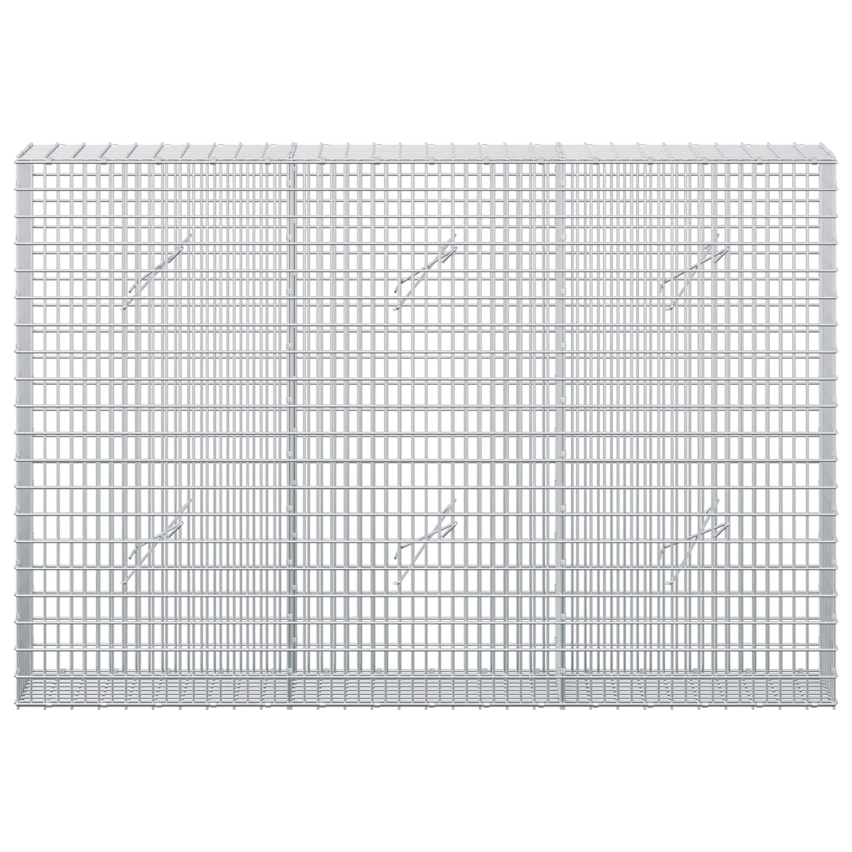 Gabion with 3.5 mm Wire and 5x2.5 cm Mesh 150x20x100 cm