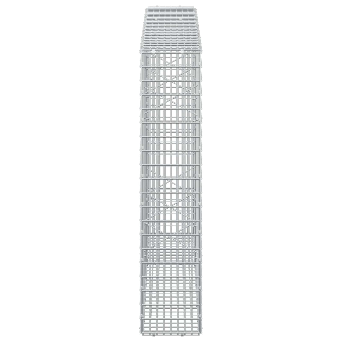 Gabion with 3.5 mm Wire and 5x2.5 cm Mesh 150x20x100 cm