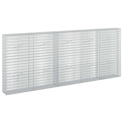 Gabion with 3.5 mm Wire and 5x2.5 cm Mesh 250x20x100 cm