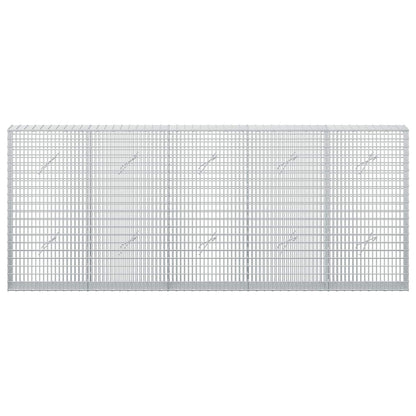 Gabion with 3.5 mm Wire and 5x2.5 cm Mesh 250x20x100 cm