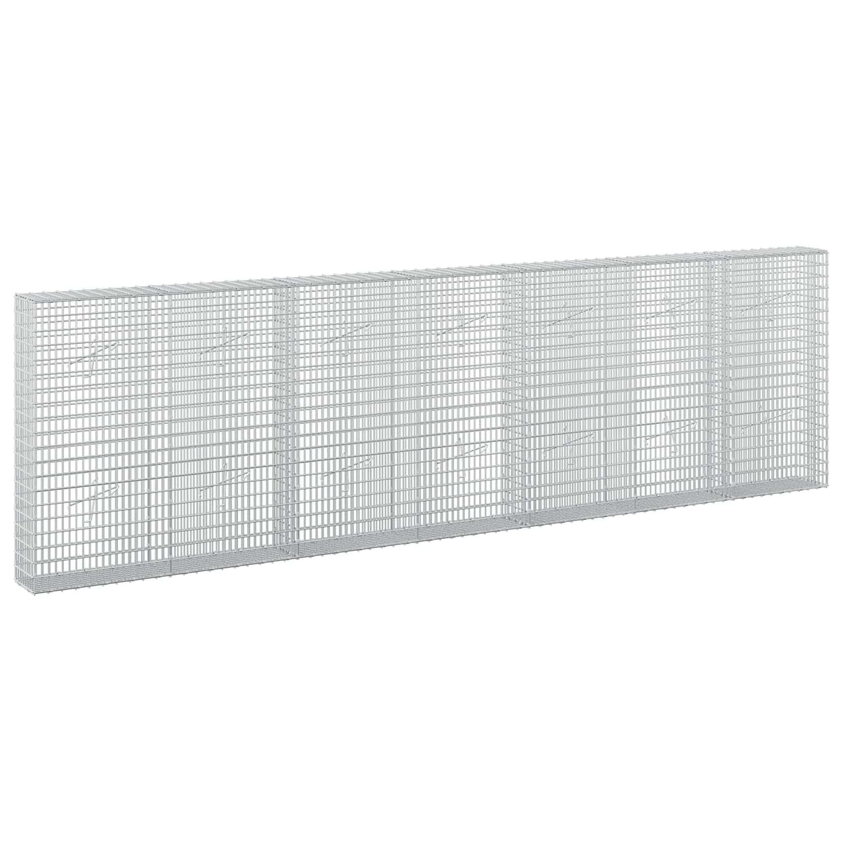 Gabion with 3.5 mm Wire and 5x2.5 cm Mesh 350x20x100 cm