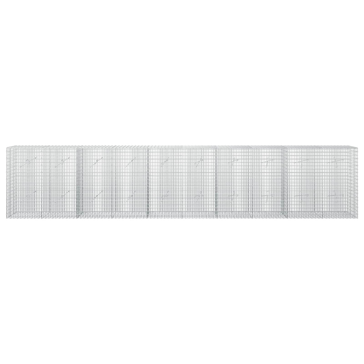 Gabion with 3.5 mm Wire and 5x2.5 cm Mesh 500x20x100 cm