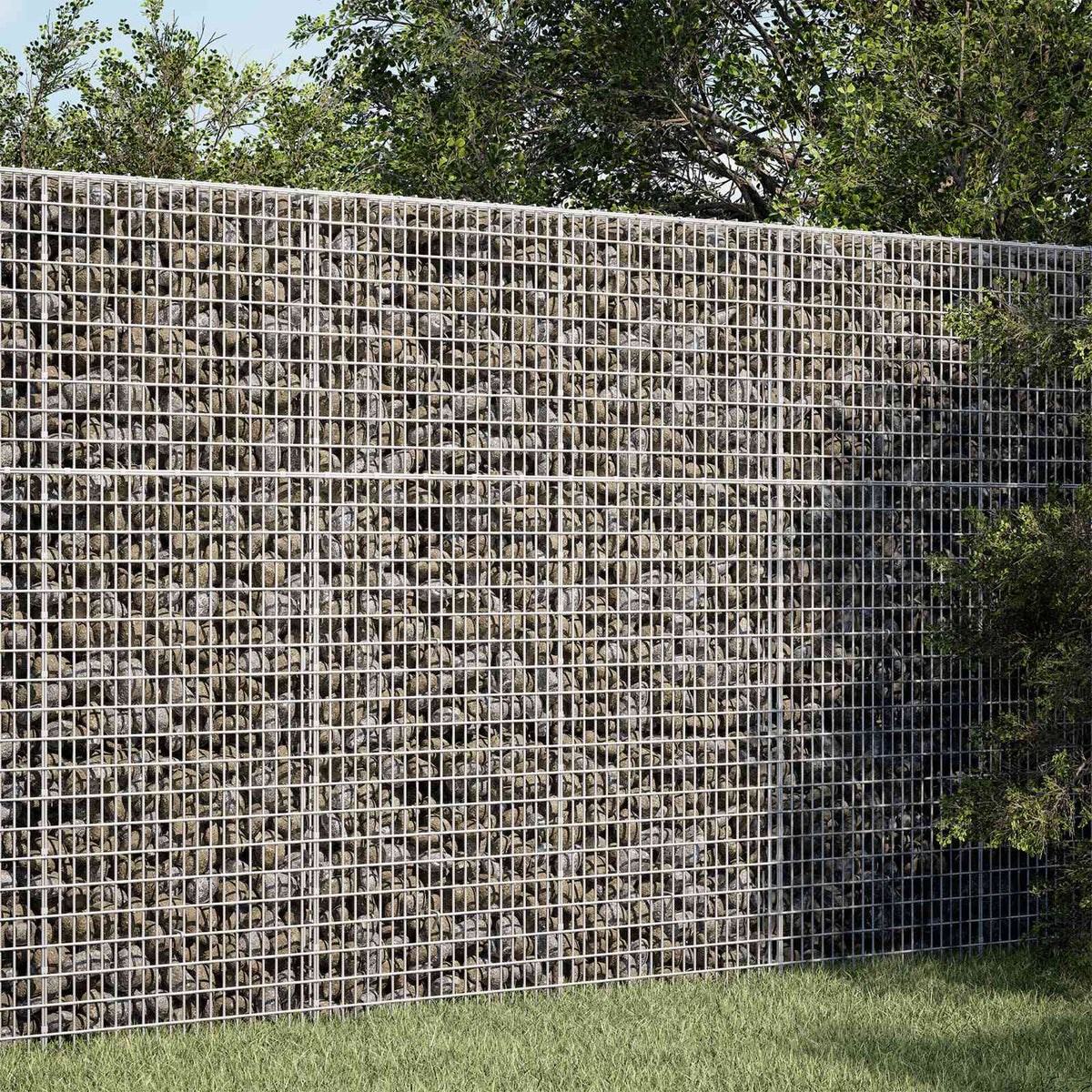 Gabion with 3.5 mm Wire and 5x2.5 cm Mesh 100x20x150 cm