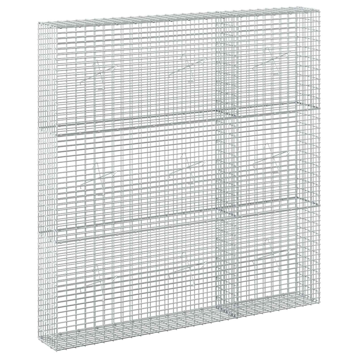 Gabion with 3.5 mm Wire and 5x2.5 cm Mesh 150x20x150 cm