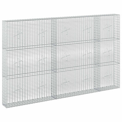 Gabion with 3.5 mm Wire and 5x2.5 cm Mesh 250x20x150 cm