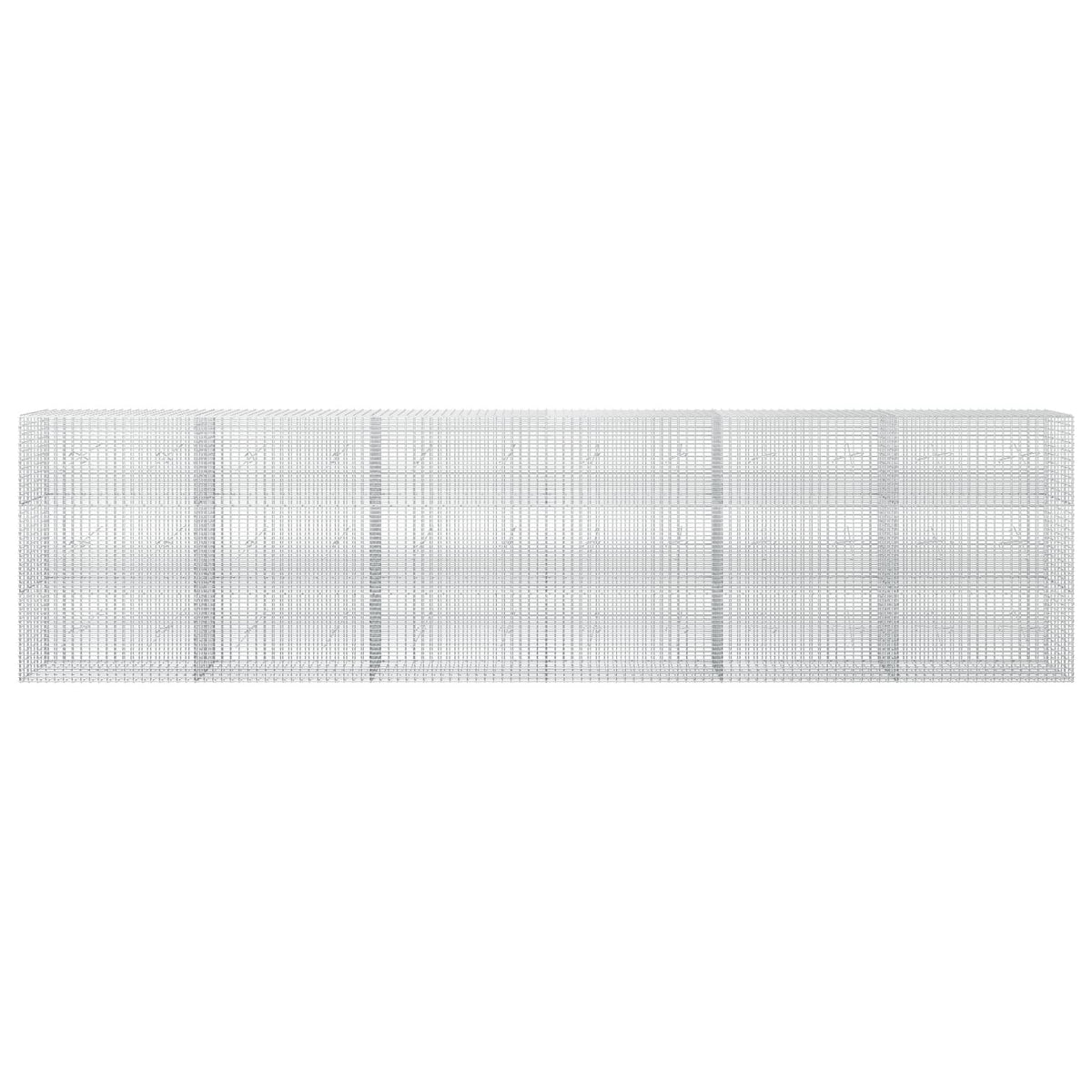 Gabion with 3.5 mm Wire and 5x2.5 cm Mesh 600x20x150 cm