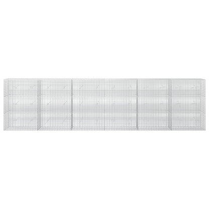 Gabion with 3.5 mm Wire and 5x2.5 cm Mesh 600x20x150 cm