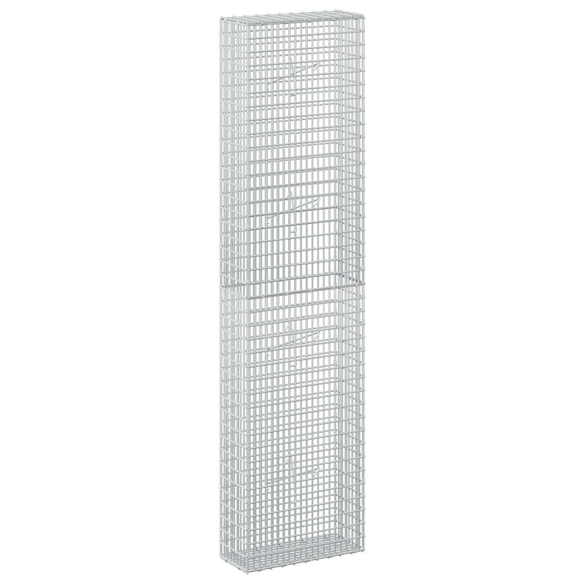 Gabion with 3.5 mm Wire and 5x2.5 cm Mesh 50x20x200 cm