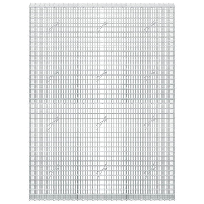 Gabion with 3.5 mm Wire and 5x2.5 cm Mesh 150x20x200 cm