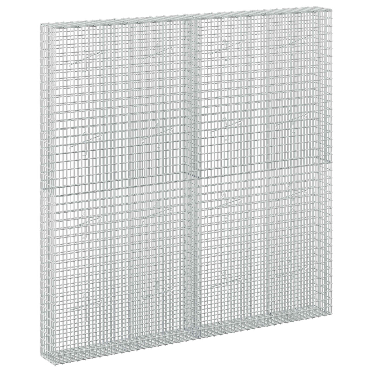 Gabion with 3.5 mm Wire and 5x2.5 cm Mesh 200x20x200 cm
