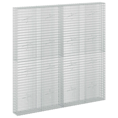 Gabion with 3.5 mm Wire and 5x2.5 cm Mesh 200x20x200 cm