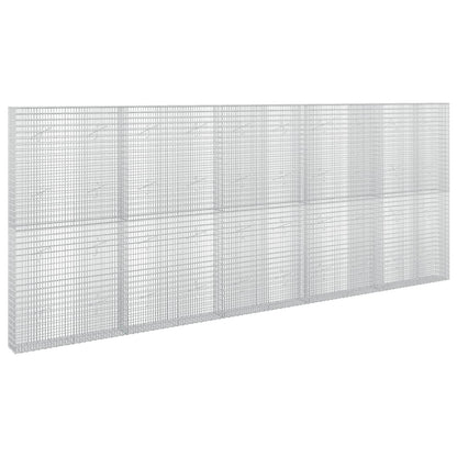Gabion with 3.5 mm Wire and 5x2.5 cm Mesh 500x20x200 cm