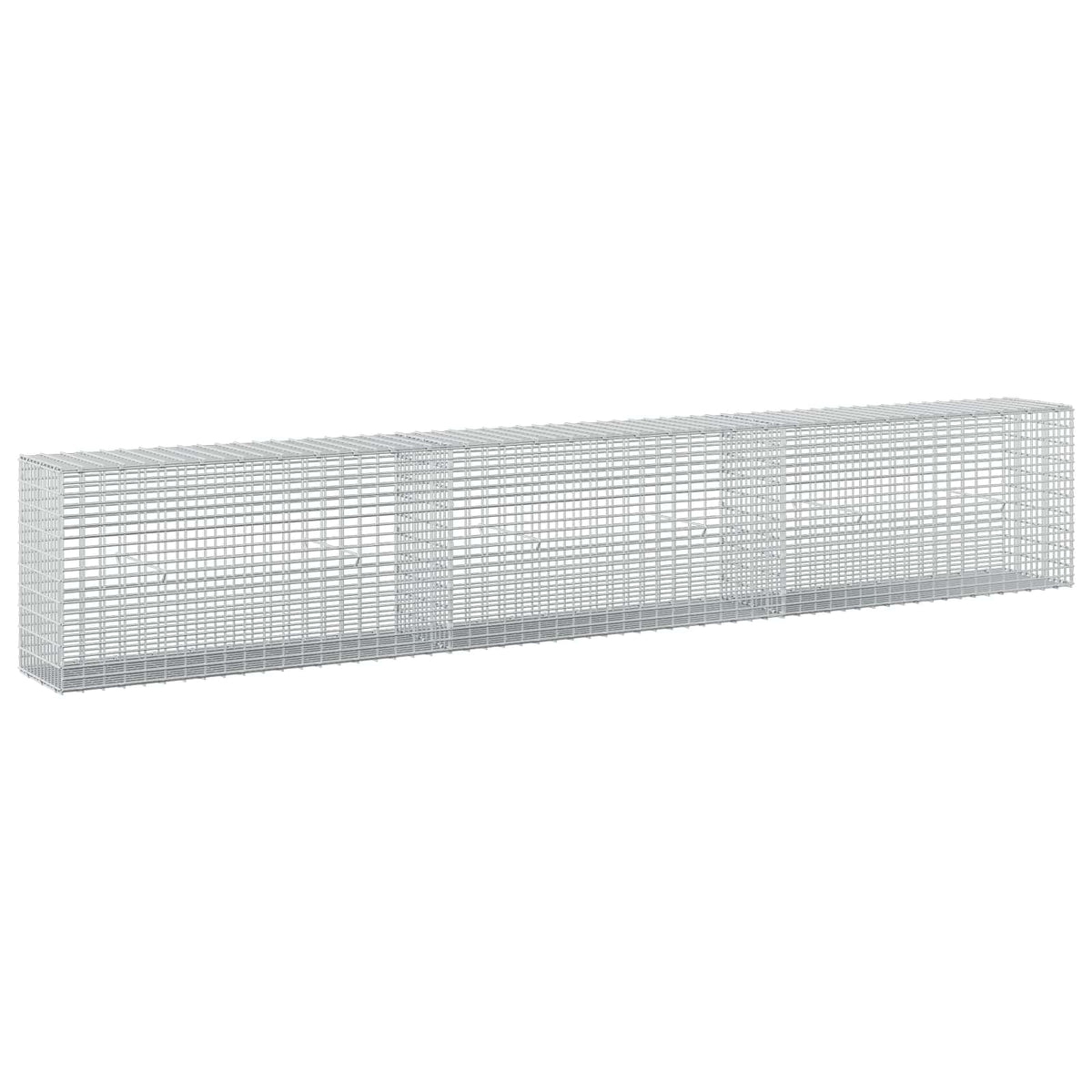 Gabion with 3.5 mm Wire and 5x2.5 cm Mesh 300x30x50 cm