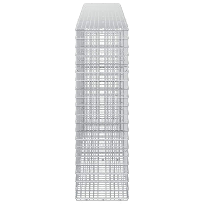 Gabion with 3.5 mm Wire and 5x2.5 cm Mesh 250x30x100 cm