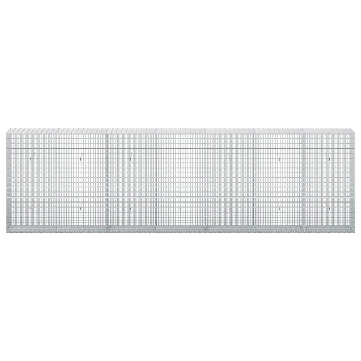 Gabion with 3.5 mm Wire and 5x2.5 cm Mesh 350x30x100 cm