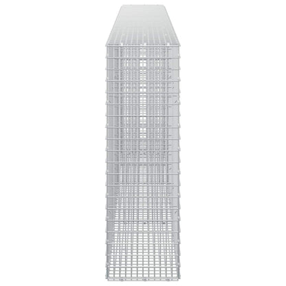 Gabion with 3.5 mm Wire and 5x2.5 cm Mesh 350x30x100 cm