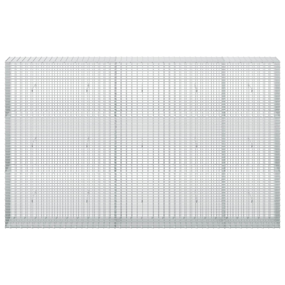 Gabion with 3.5 mm Wire and 5x2.5 cm Mesh 250x30x150 cm