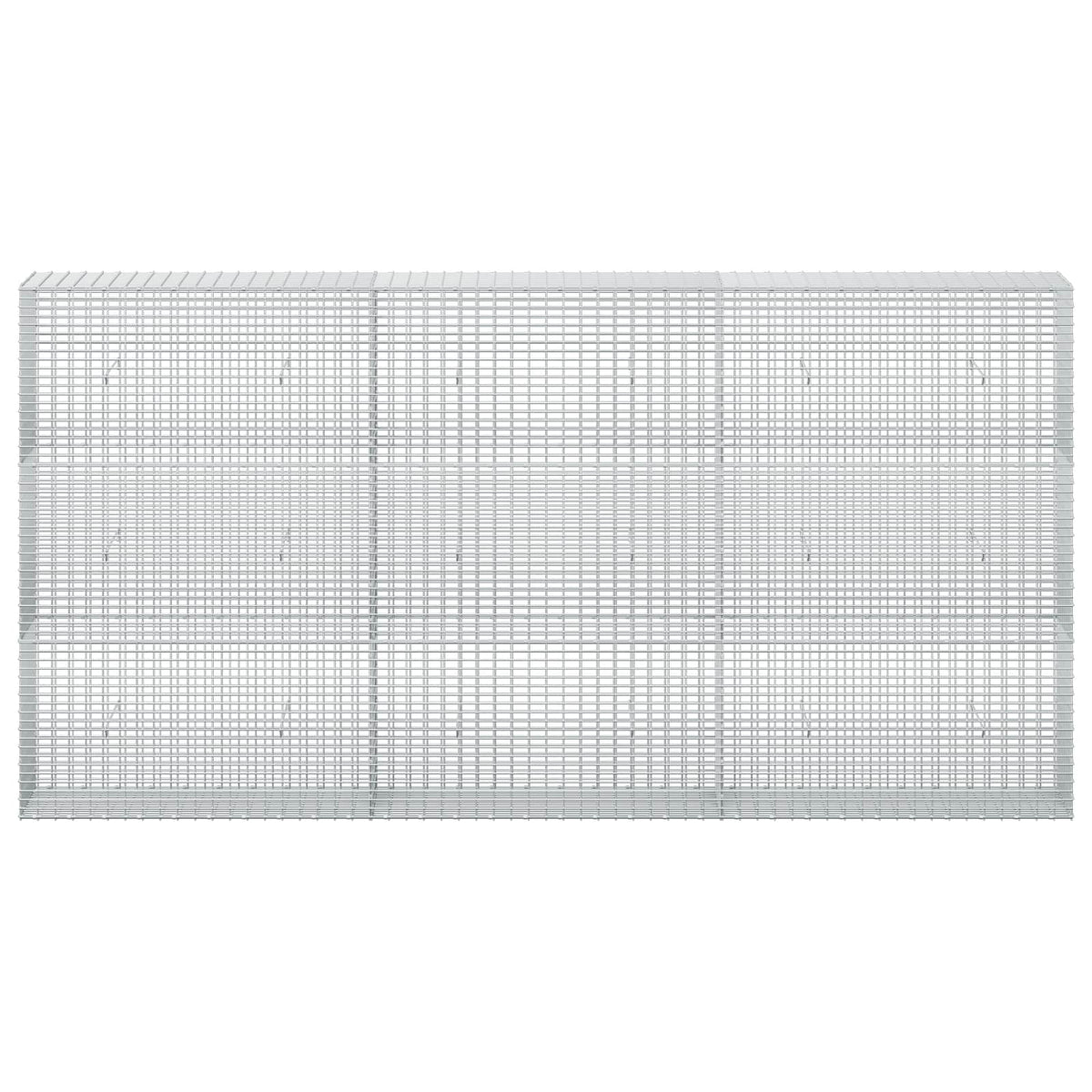 Gabion with 3.5 mm Wire and 5x2.5 cm Mesh 300x30x150 cm