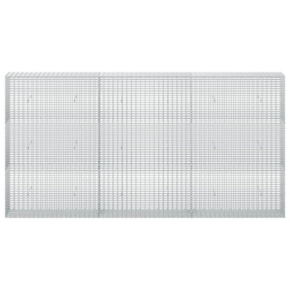 Gabion with 3.5 mm Wire and 5x2.5 cm Mesh 300x30x150 cm