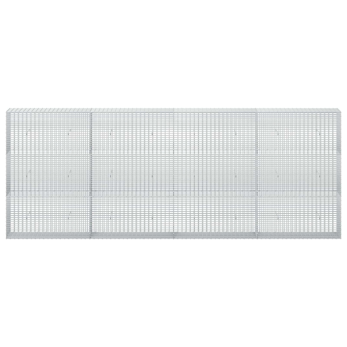 Gabion with 3.5 mm Wire and 5x2.5 cm Mesh 400x30x150 cm
