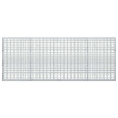 Gabion with 3.5 mm Wire and 5x2.5 cm Mesh 400x30x150 cm