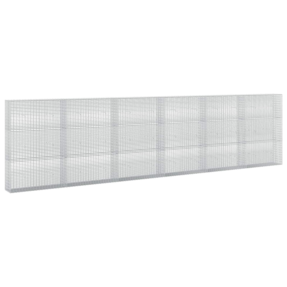 Gabion with 3.5 mm Wire and 5x2.5 cm Mesh 600x30x150 cm
