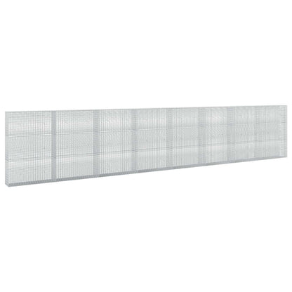 Gabion with 3.5 mm Wire and 5x2.5 cm Mesh 800x30x150 cm