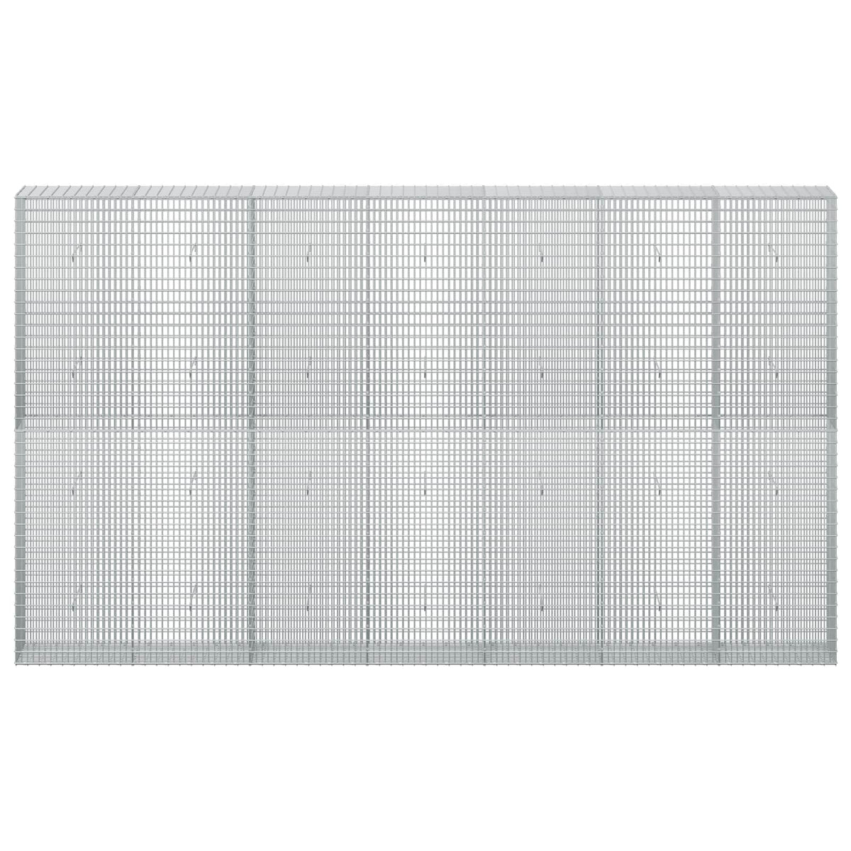 Gabion with 3.5 mm Wire and 5x2.5 cm Mesh 350x30x200 cm