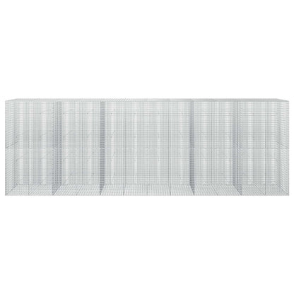 Gabion with 3.5 mm Wire and 5x2.5 cm Mesh 600x30x200 cm
