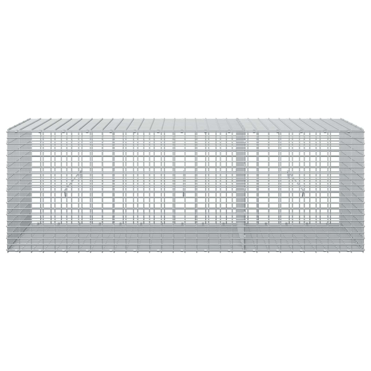 Gabion with 3.5 mm Wire and 5x2.5 cm Mesh 150x50x50 cm