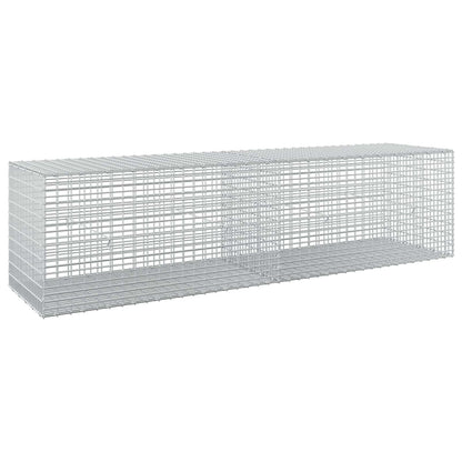 Gabion with 3.5 mm Wire and 5x2.5 cm Mesh 200x50x50 cm