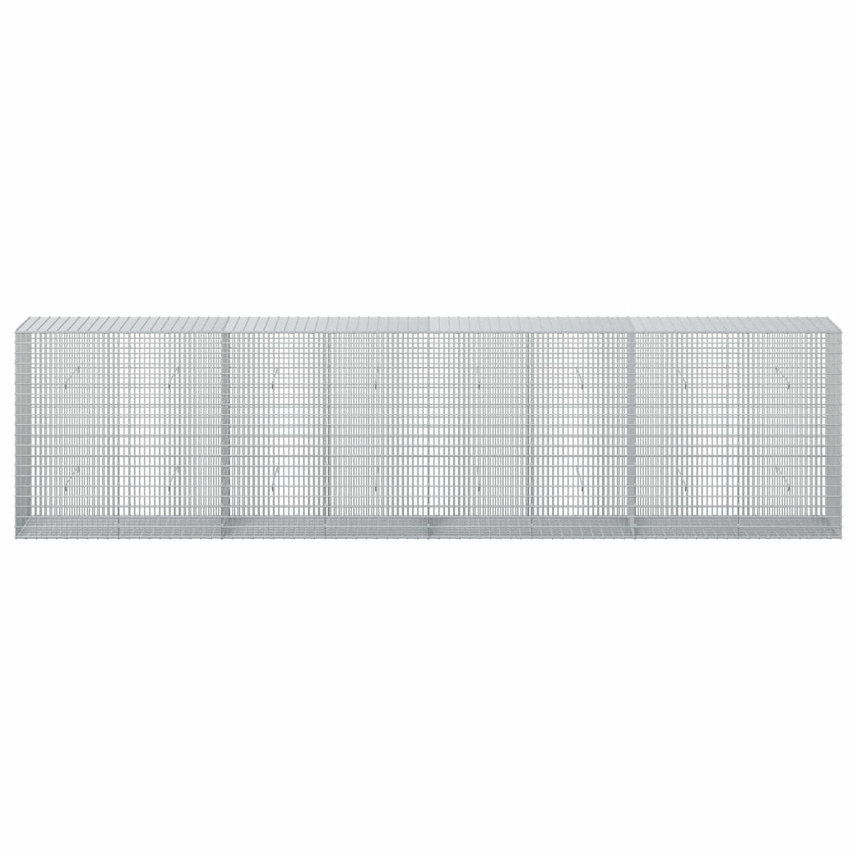 Gabion with 3.5 mm Wire and 5x2.5 cm Mesh 400x50x100 cm