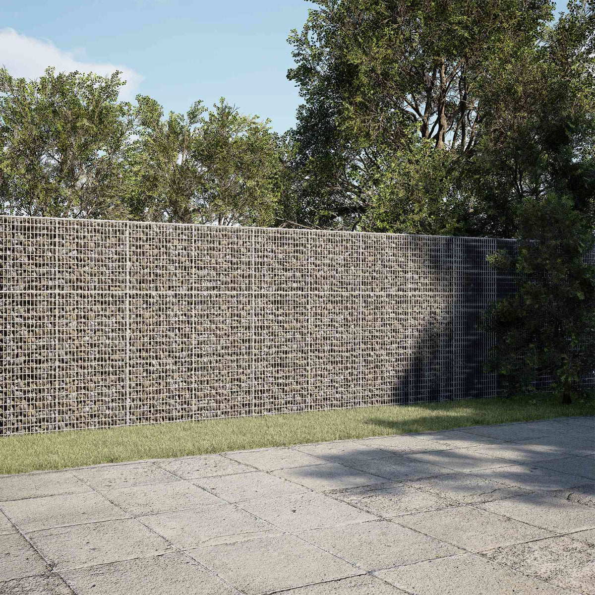 Gabion with 3.5 mm Wire and 5x2.5 cm Mesh 550x50x150 cm