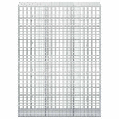 Gabion with 3.5 mm Wire and 5x2.5 cm Mesh 150x50x200 cm