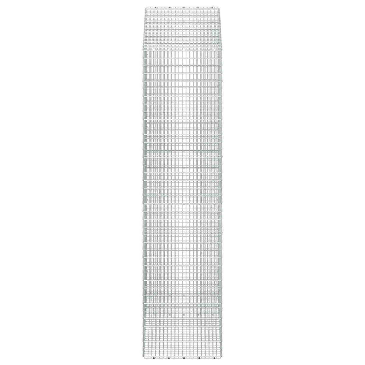 Gabion with 3.5 mm Wire and 5x2.5 cm Mesh 150x50x200 cm