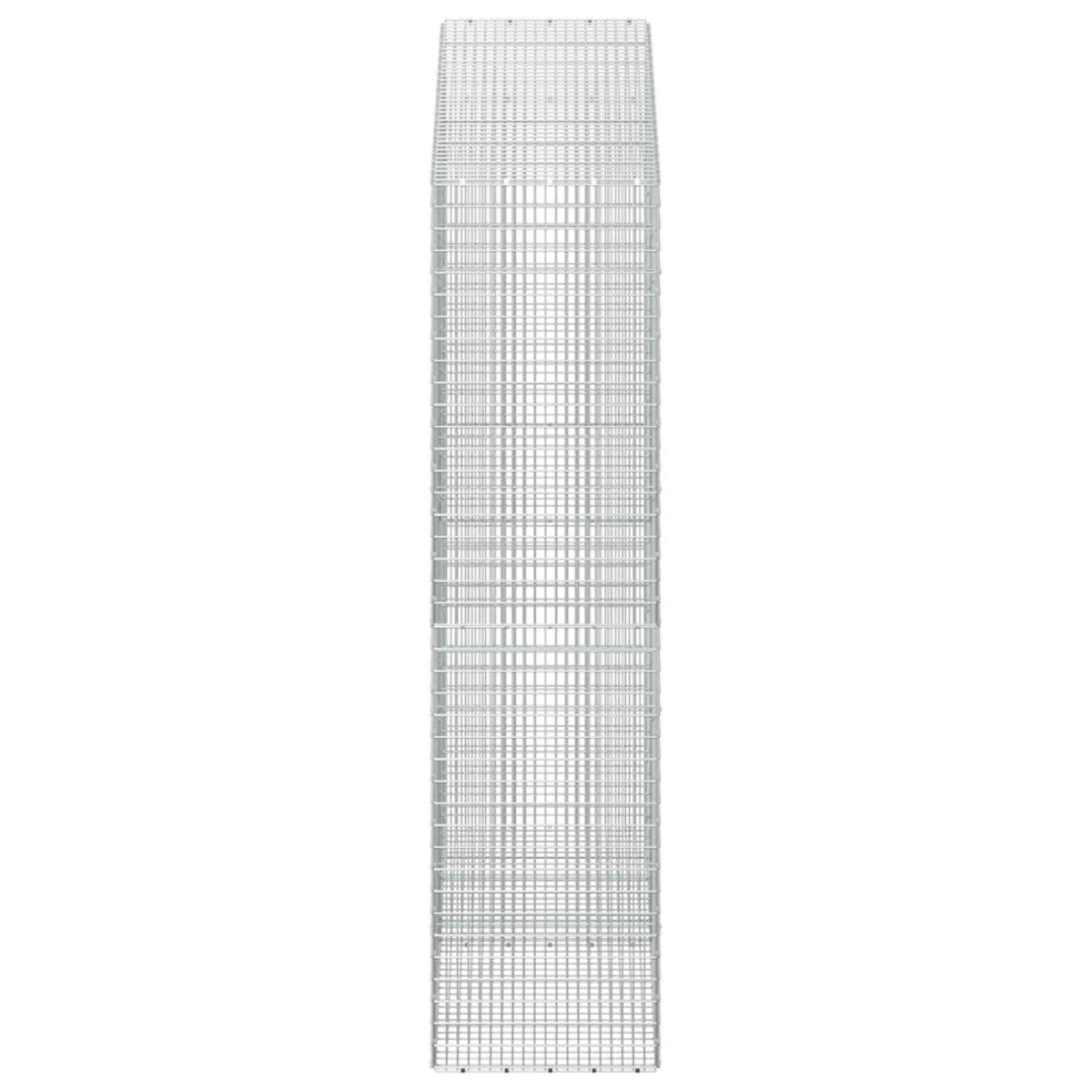 Gabion with 3.5 mm Wire and 5x2.5 cm Mesh 200x50x200 cm