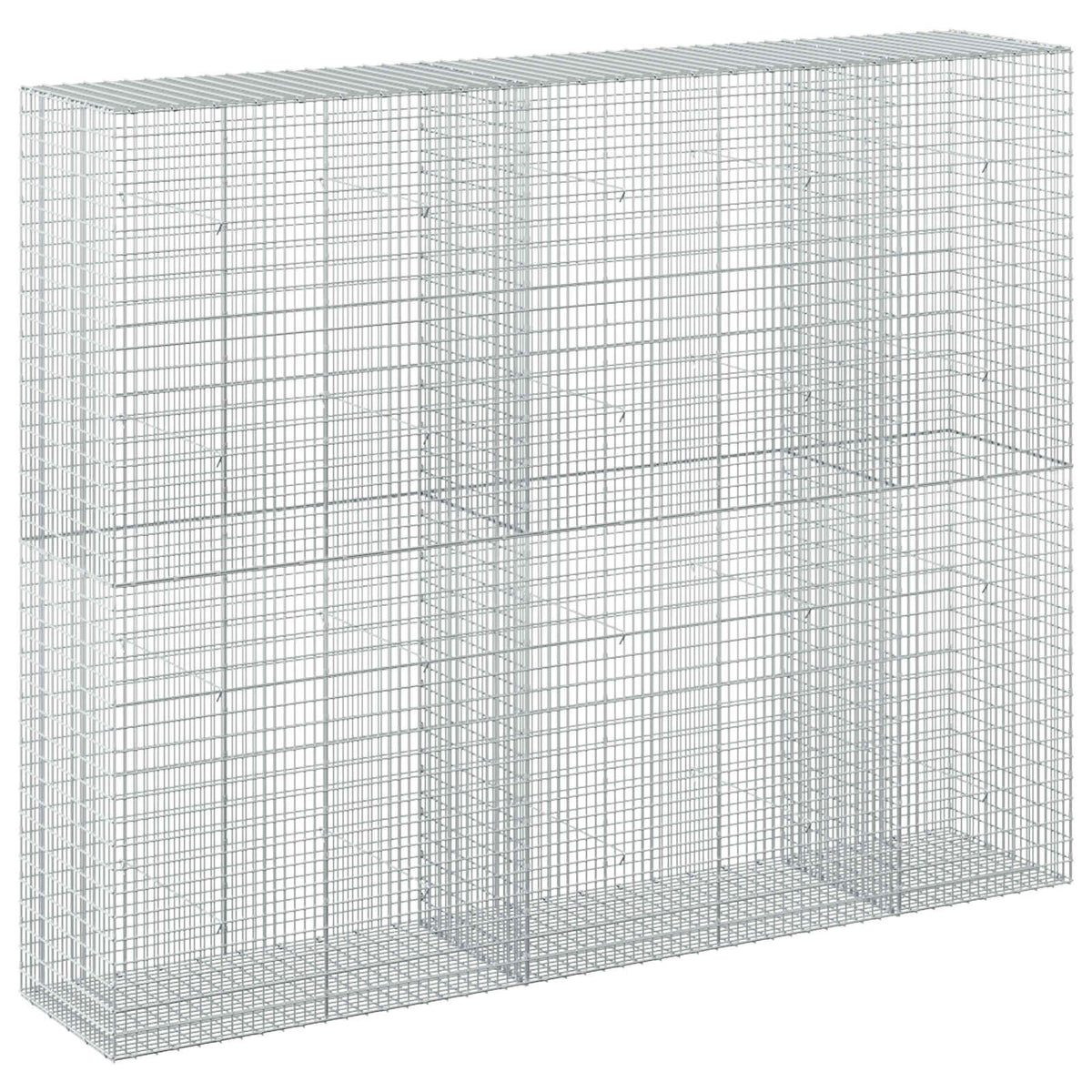 Gabion with 3.5 mm Wire and 5x2.5 cm Mesh 250x50x200 cm